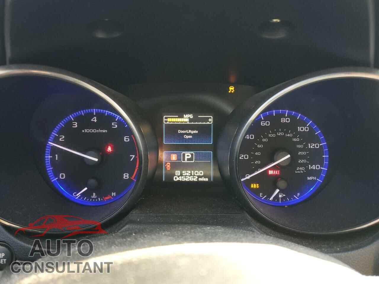 SUBARU OUTBACK 2017 - 4S4BSAKC6H3206400