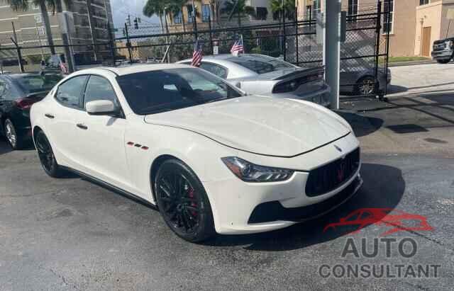 MASERATI ALL MODELS 2016 - ZAM57RSA7G1189113