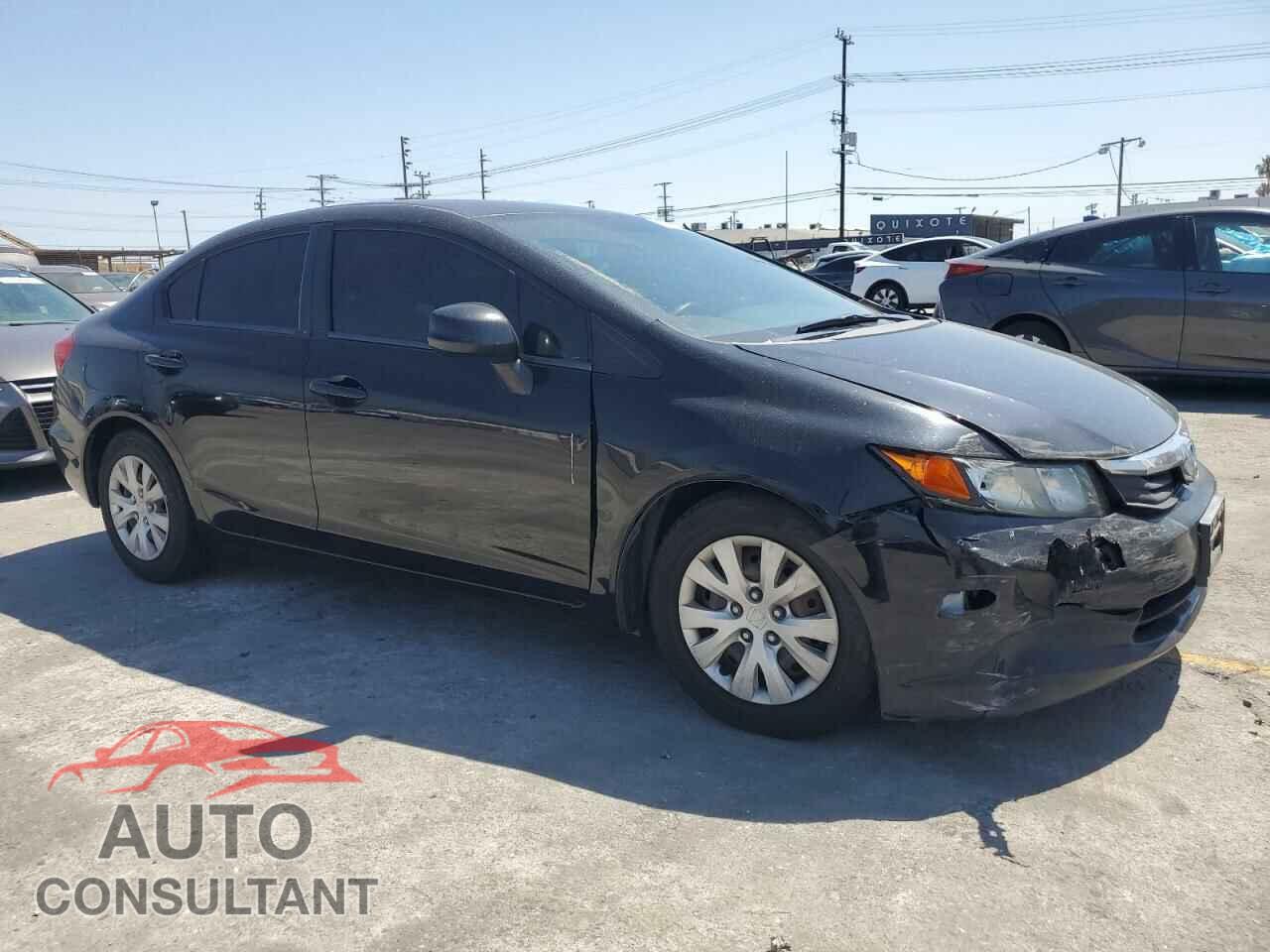 HONDA CIVIC 2012 - 19XFB2F55CE367295