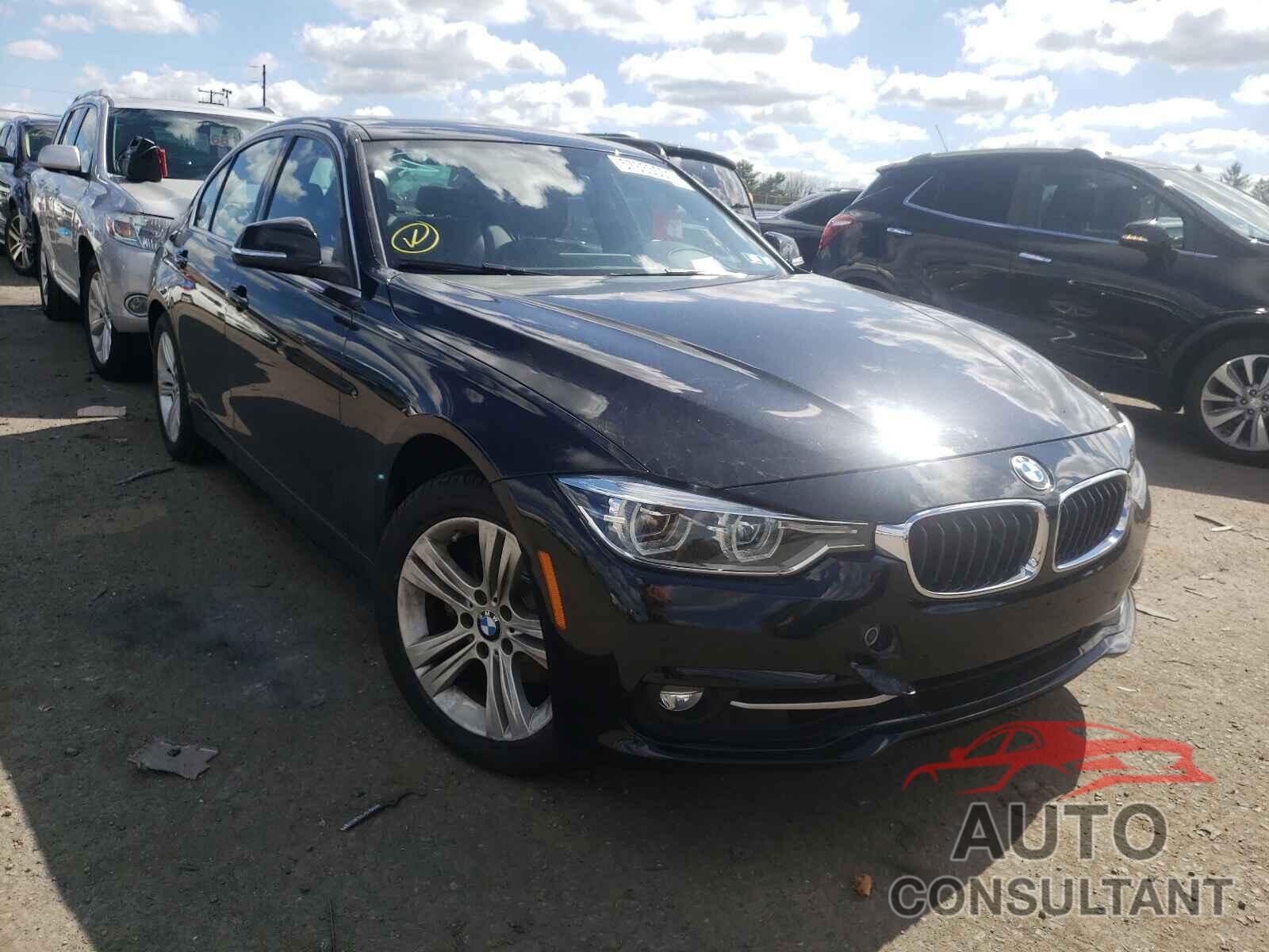 BMW 3 SERIES 2017 - WBA8D9G32HNU62924