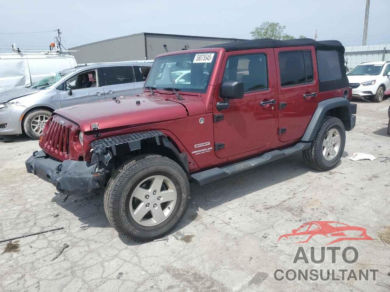 JEEP WRANGLER 2013 - 1C4HJWDG2DL555398
