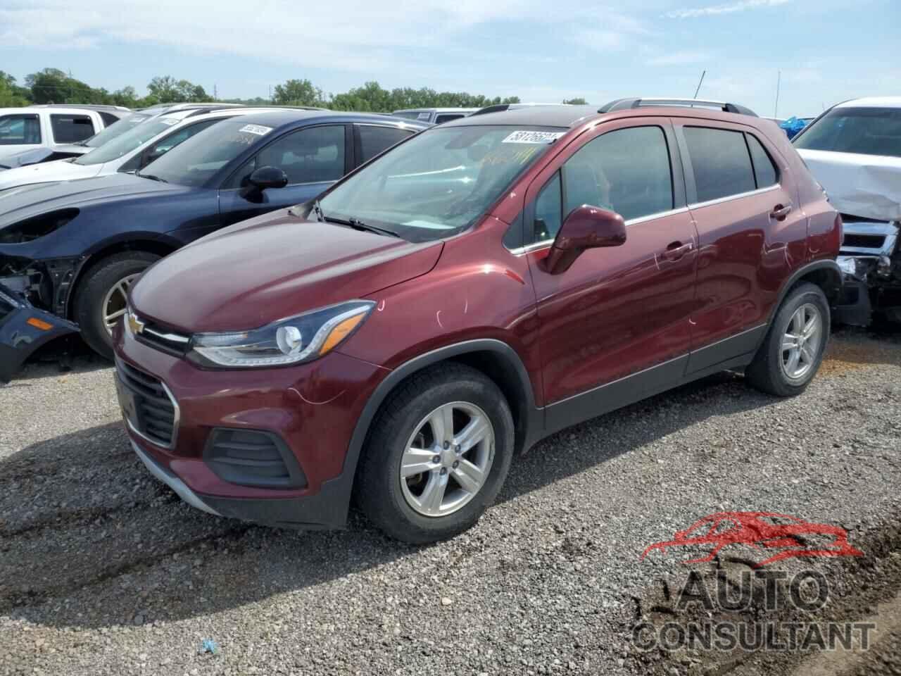 CHEVROLET TRAX 2017 - 3GNCJLSB4HL186514