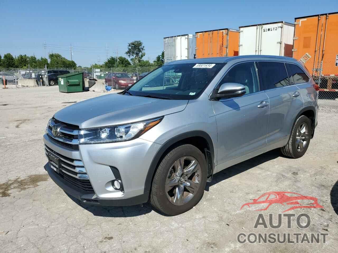 TOYOTA HIGHLANDER 2017 - 5TDDZRFH5HS409662