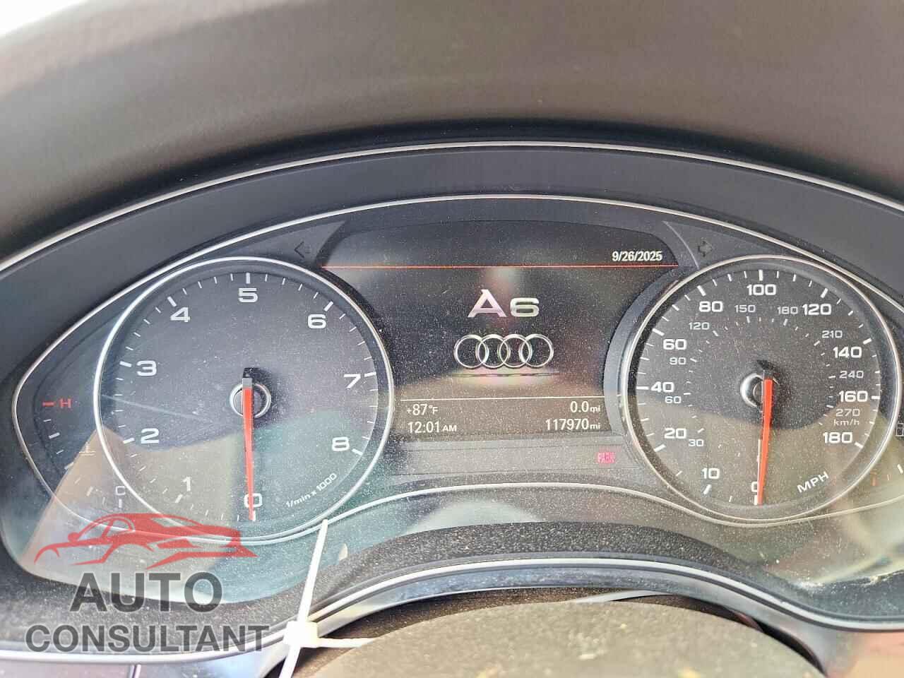 AUDI A6 2014 - WAUGFAFC7EN092462