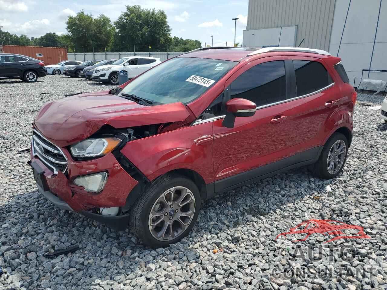 FORD ECOSPORT 2018 - MAJ6P1WL4JC205243