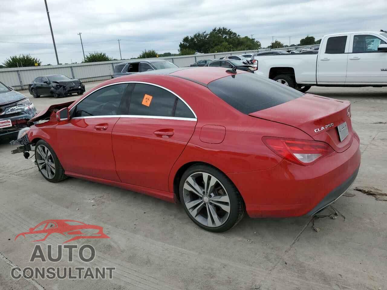 MERCEDES-BENZ CLA-CLASS 2017 - WDDSJ4EB2HN481140