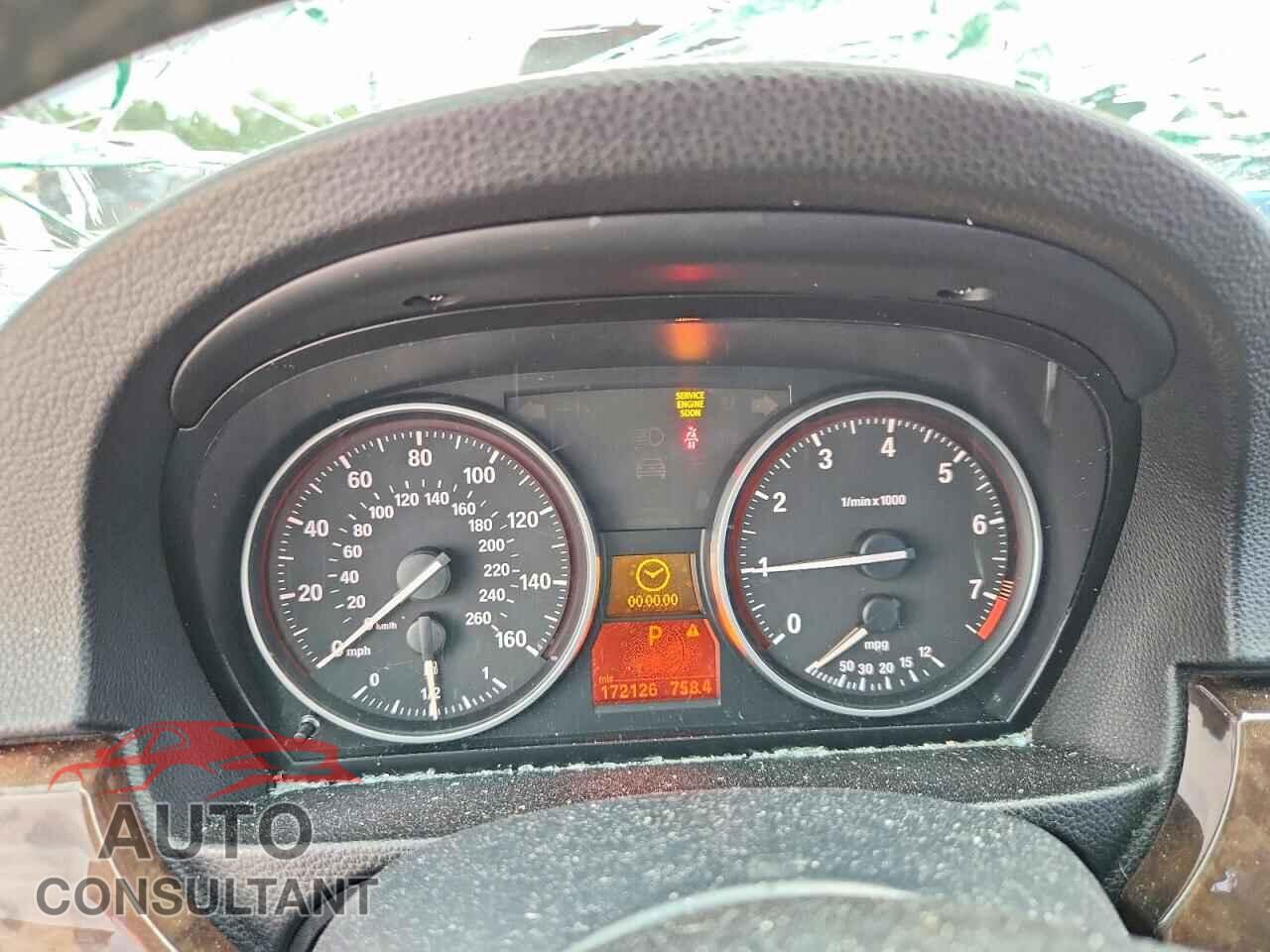 BMW 3 SERIES 2011 - WBAPH7C50BE130838