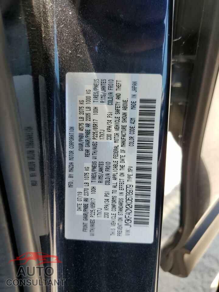 MAZDA CX-5 2019 - JM3KFACM2K0678979