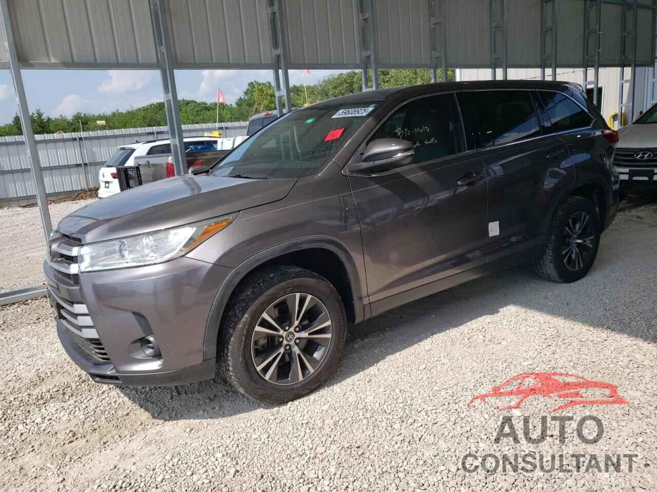 TOYOTA HIGHLANDER 2019 - 5TDZZRFH8KS358834