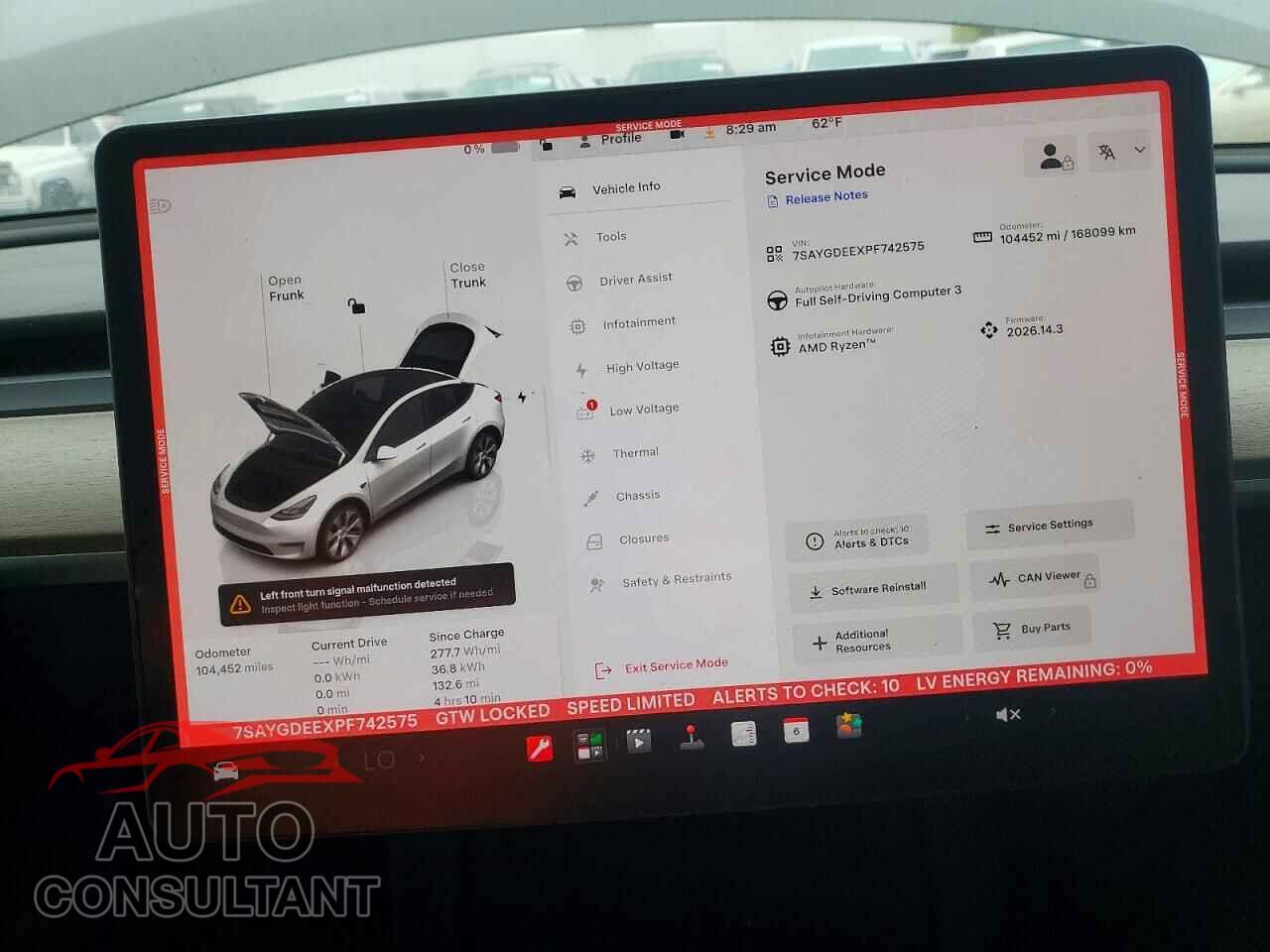 TESLA MODEL Y 2023 - 7SAYGDEEXPF742575
