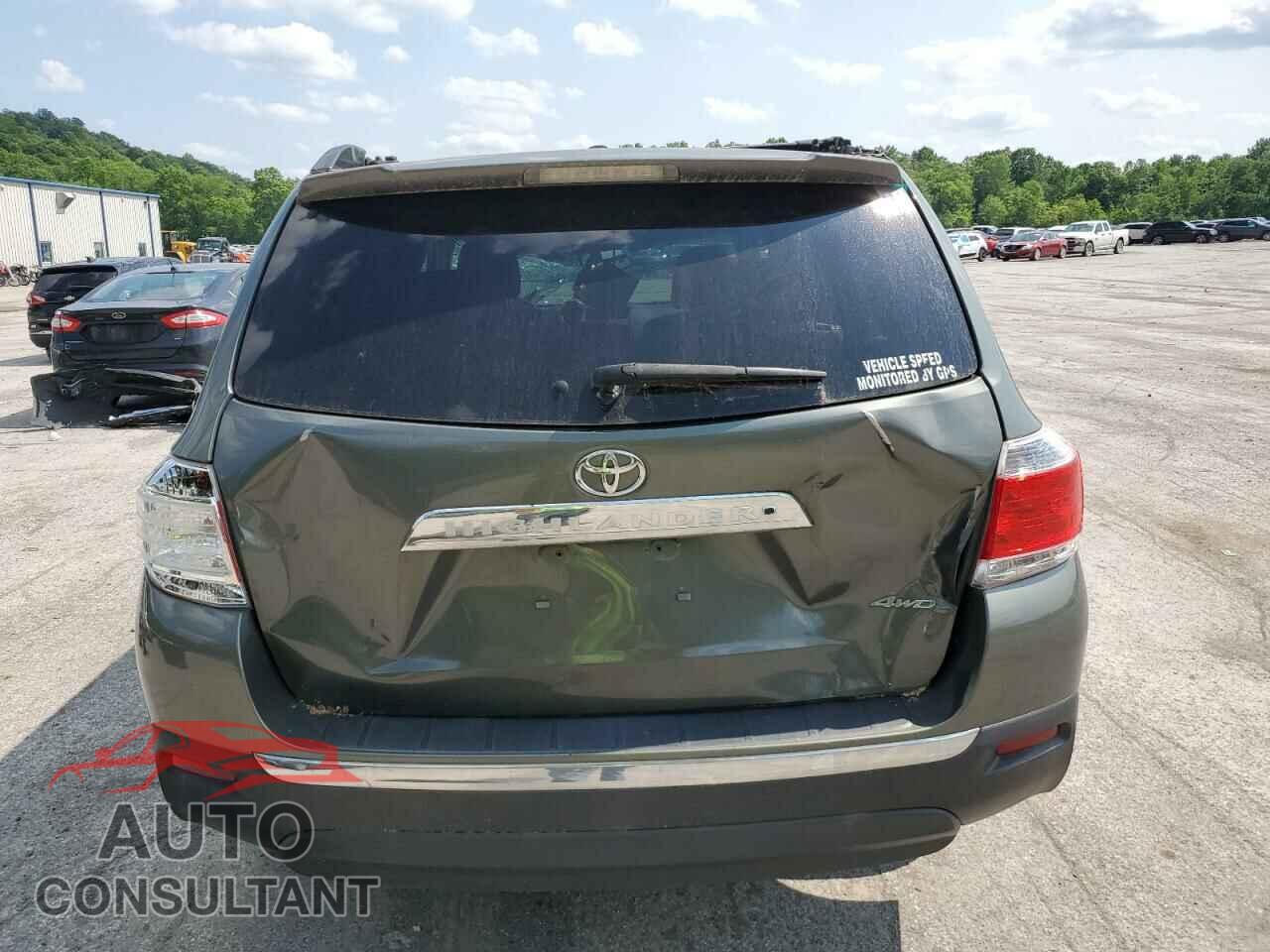 TOYOTA HIGHLANDER 2012 - 5TDDK3EH1CS157047