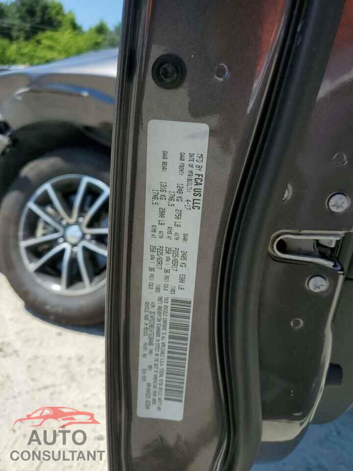 DODGE JOURNEY 2017 - 3C4PDCAB1HT638406