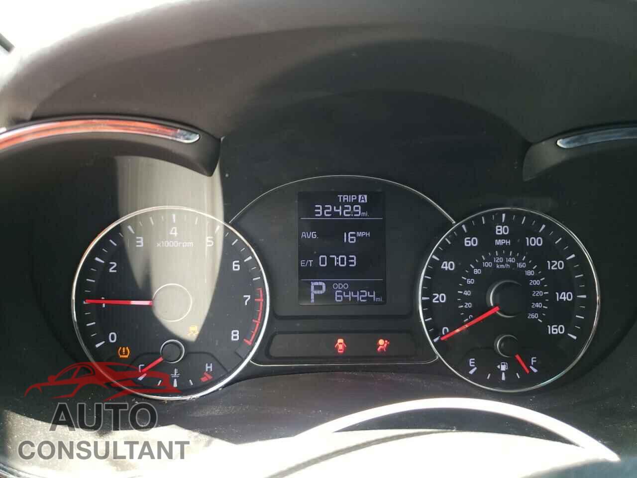 KIA FORTE 2016 - KNAFK5A87G5591024