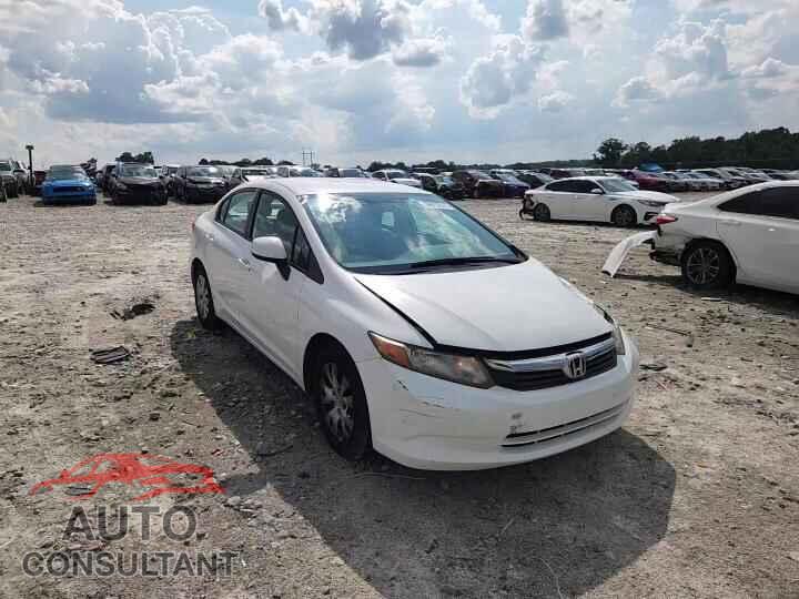 HONDA CIVIC 2012 - 2HGFB2F54CH581331