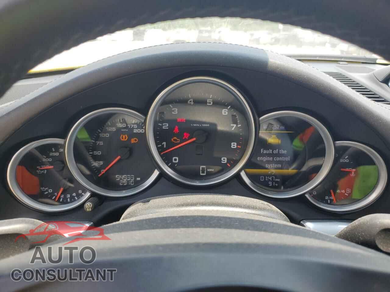 PORSCHE 911 2012 - WP0AA2A96CS106360