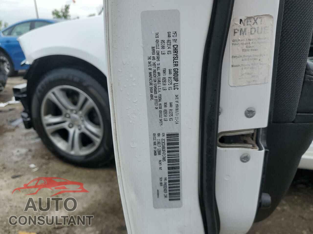 DODGE CHARGER 2015 - 2C3CDXBG3FH717005
