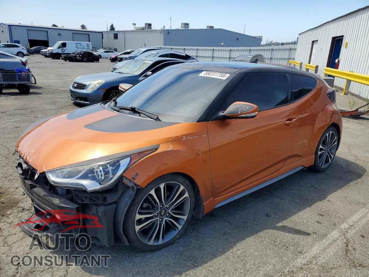 HYUNDAI VELOSTER 2016 - KMHTC6AE4GU295197