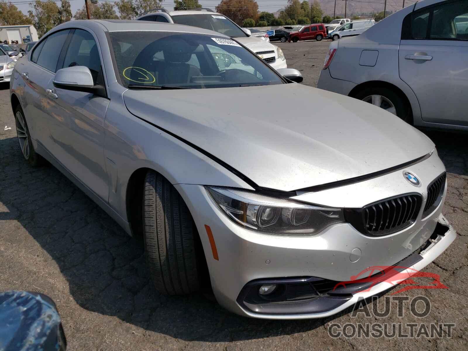 BMW 4 SERIES 2018 - WBA4J1C57JBG78455