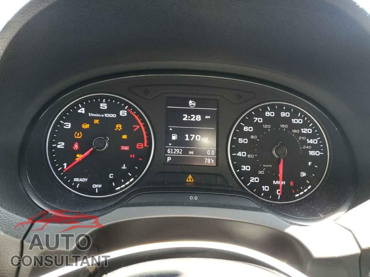 AUDI A3 2017 - WAUJ8GFF4H1067687