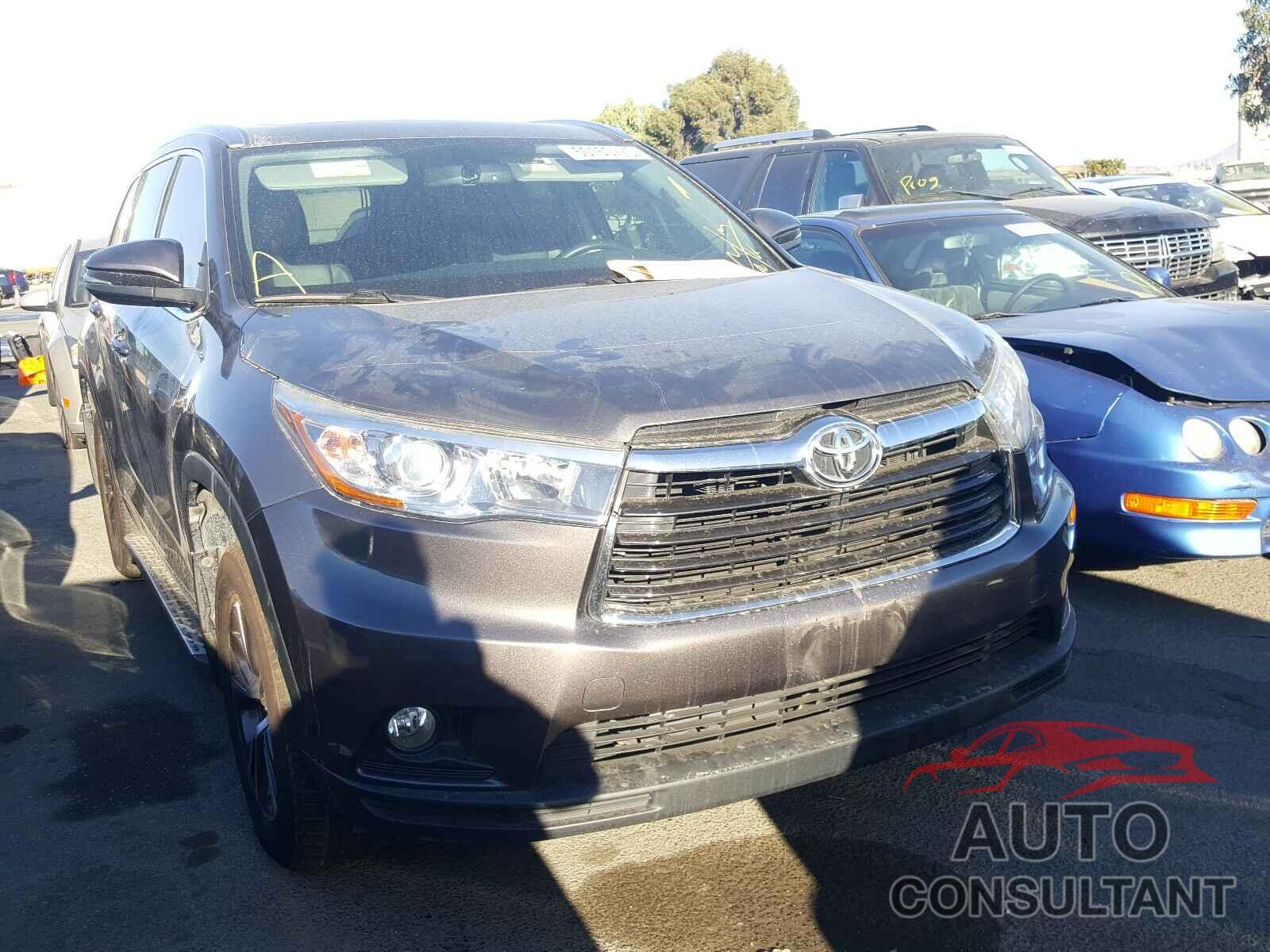TOYOTA HIGHLANDER 2016 - 5TDKKRFH8GS173678