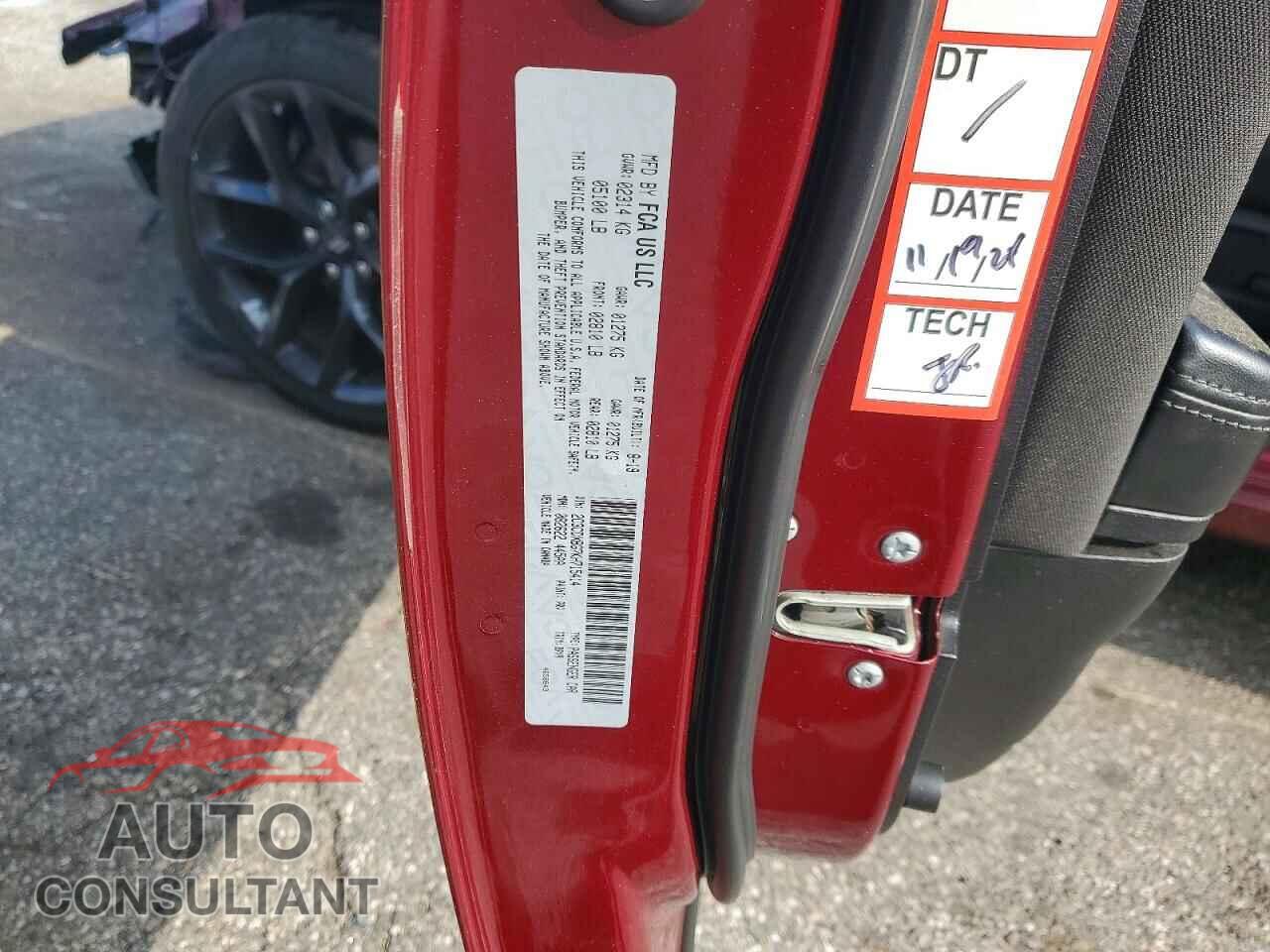 DODGE CHARGER 2019 - 2C3CDXBG7KH715414