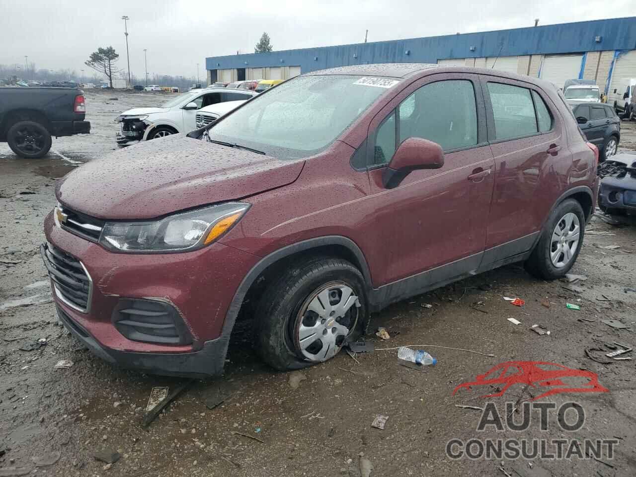 CHEVROLET TRAX 2017 - 3GNCJKSB3HL275467