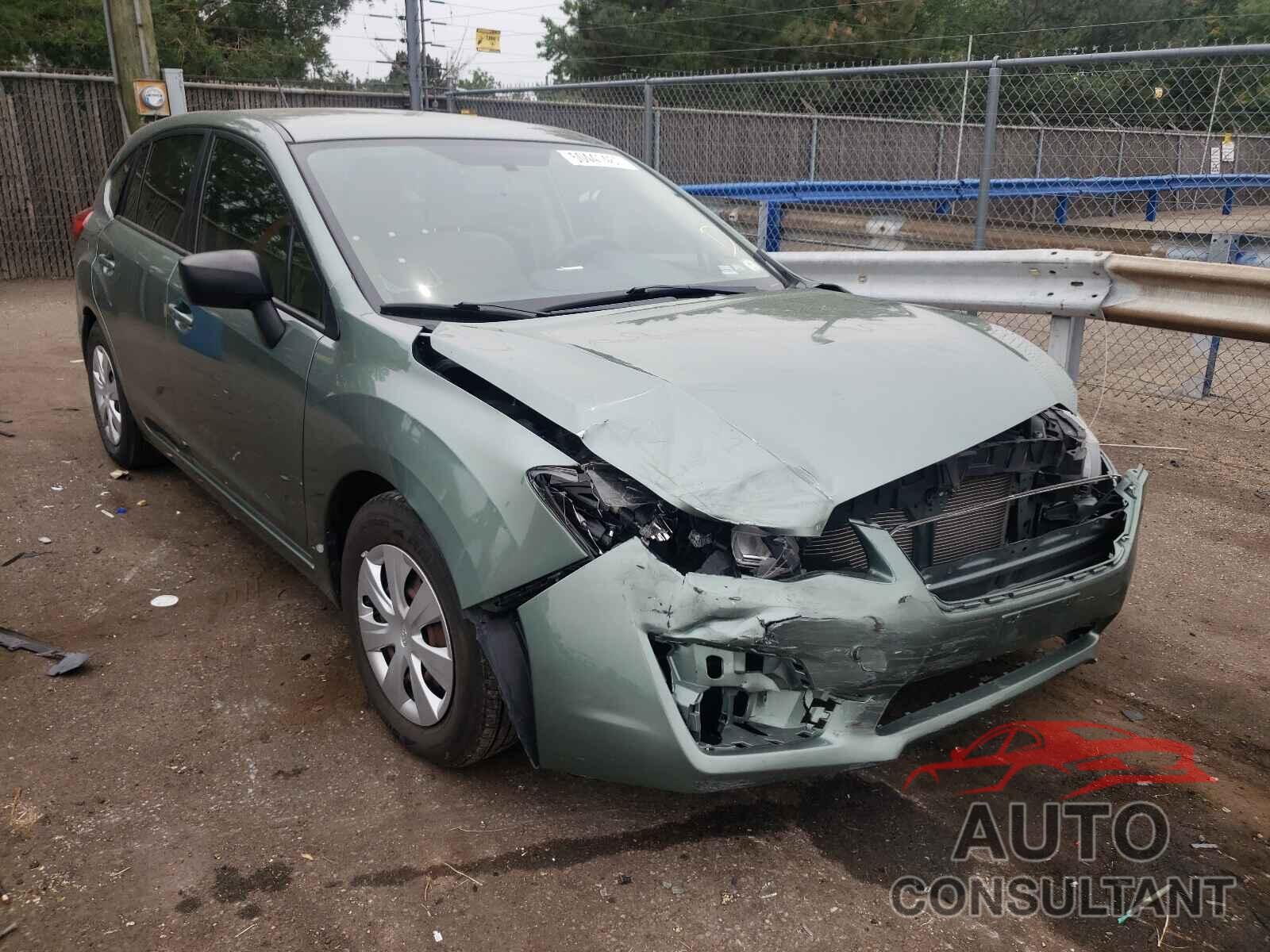SUBARU IMPREZA 2016 - JF1GPAA61GH329942