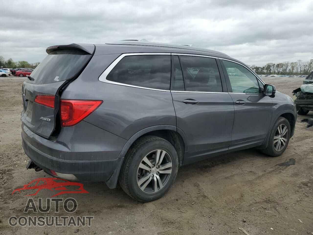 HONDA PILOT 2017 - 5FNYF6H52HB002530