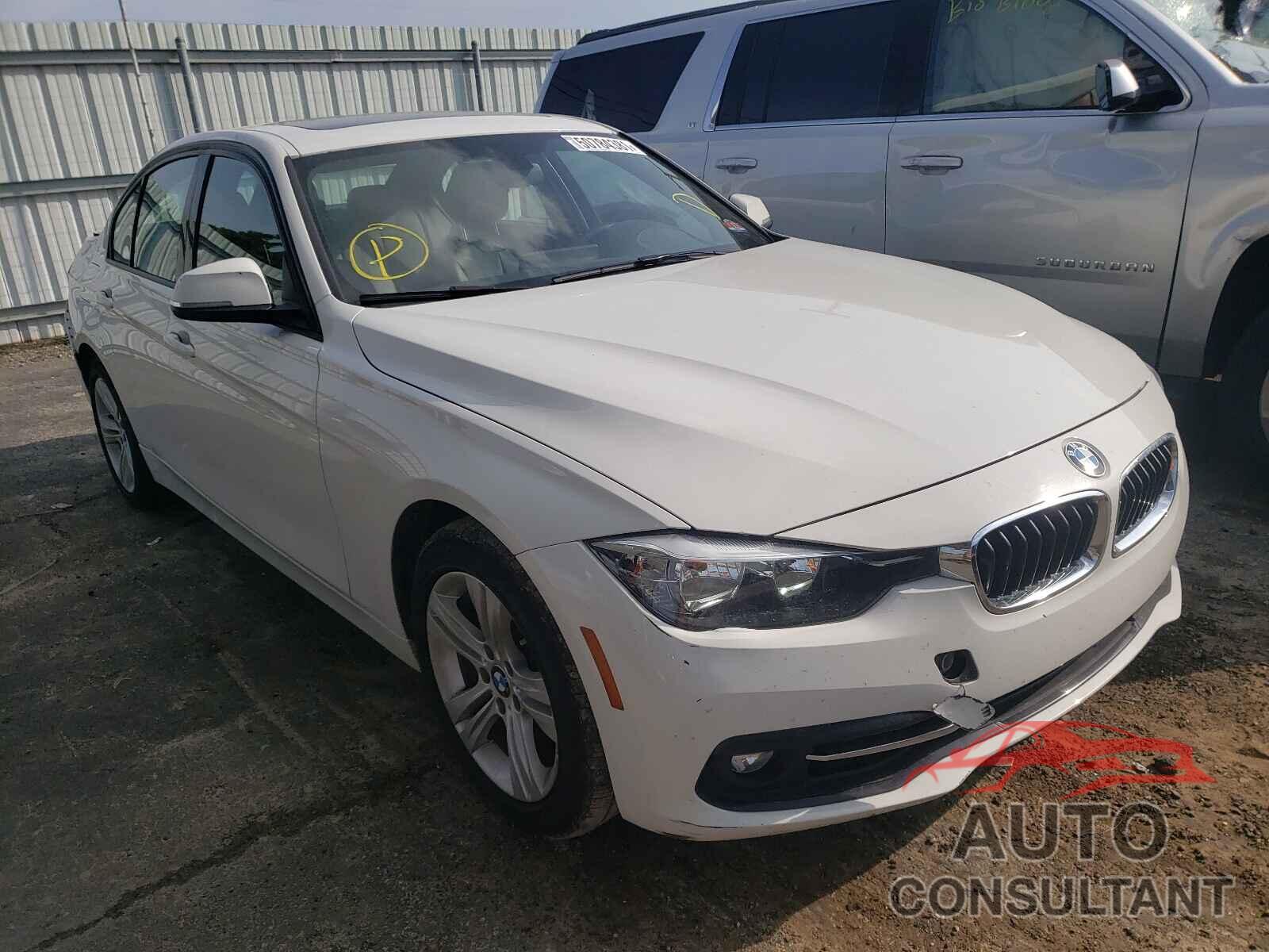 BMW 3 SERIES 2016 - WBA8E9C53GK647049