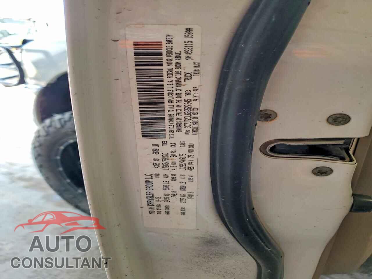 DODGE RAM 2500 2011 - 3D7UT2CL6BG527345