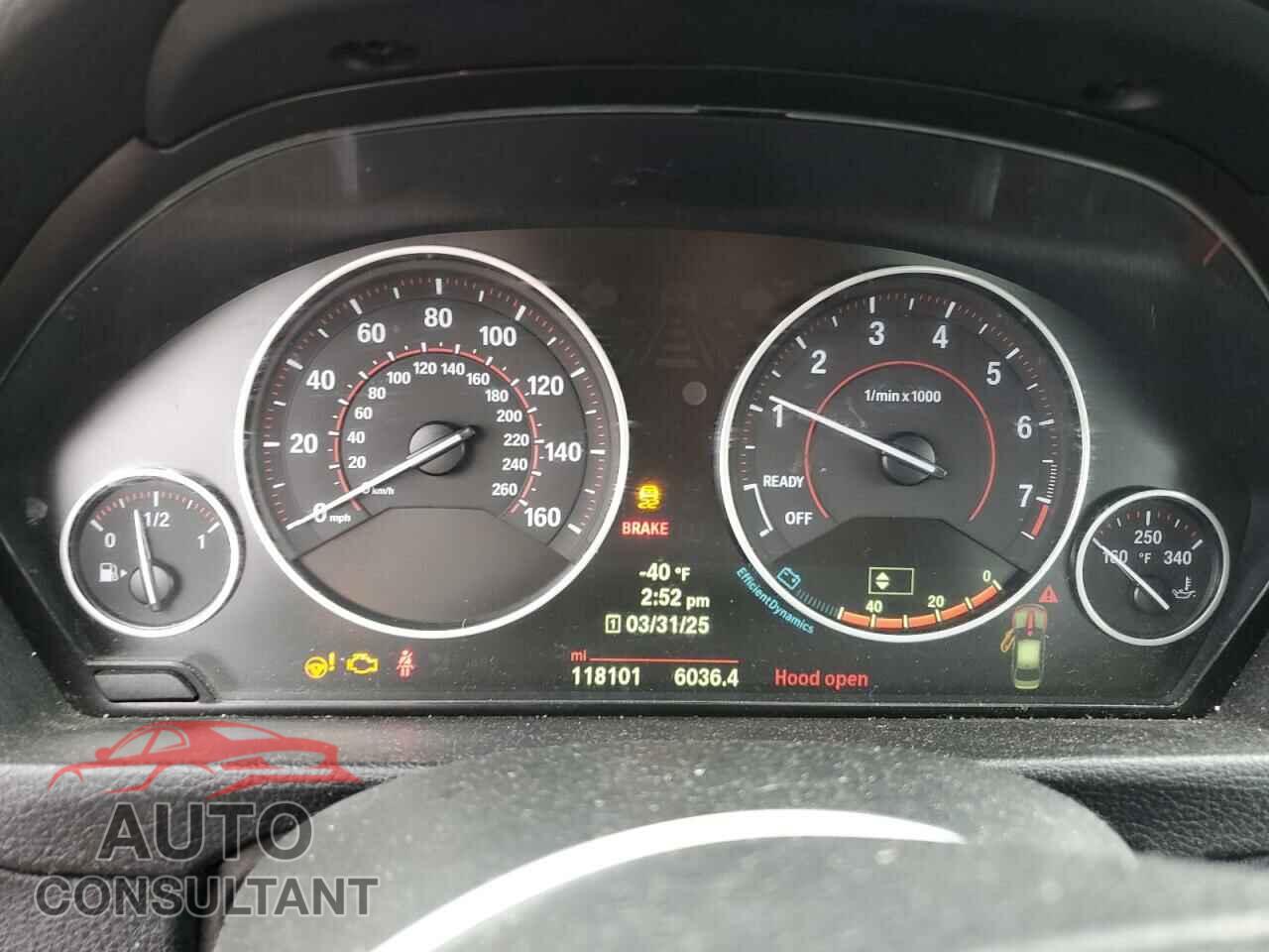 BMW 3 SERIES 2014 - WBA3B9C53EJ466104