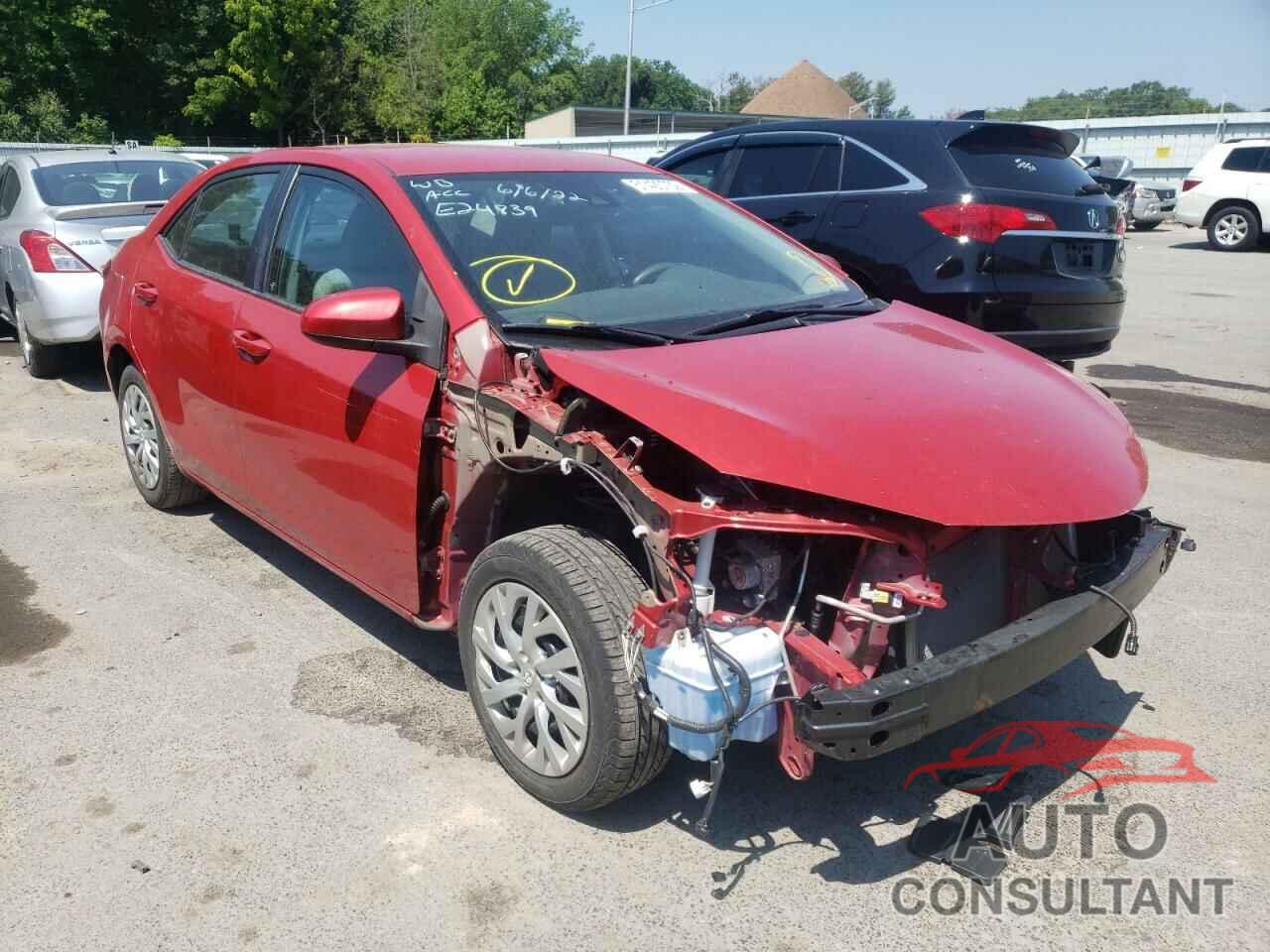 TOYOTA COROLLA 2017 - 2T1BURHE2HC856676
