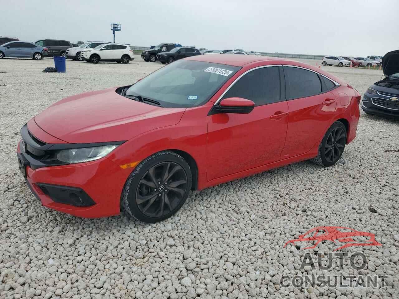HONDA CIVIC 2019 - 2HGFC2F82KH505225