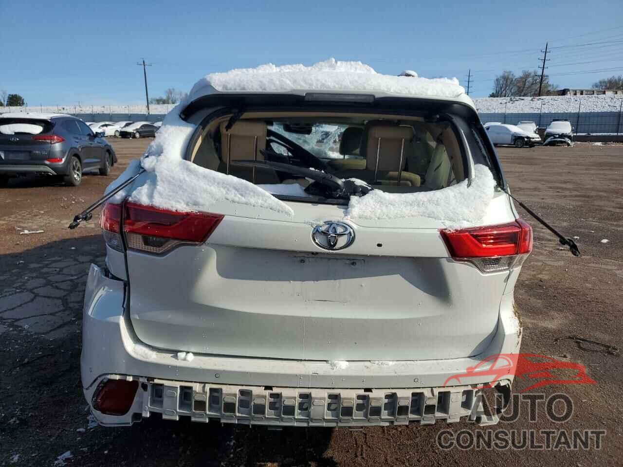TOYOTA HIGHLANDER 2017 - 5TDDZRFH3HS386463