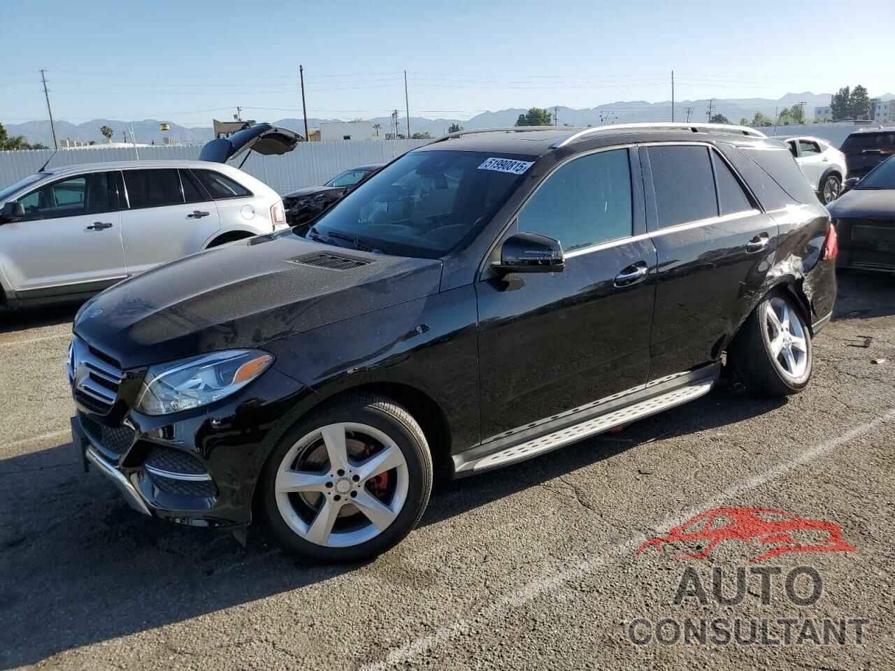 MERCEDES-BENZ GLE-CLASS 2017 - 4JGDA5HB2HA889449