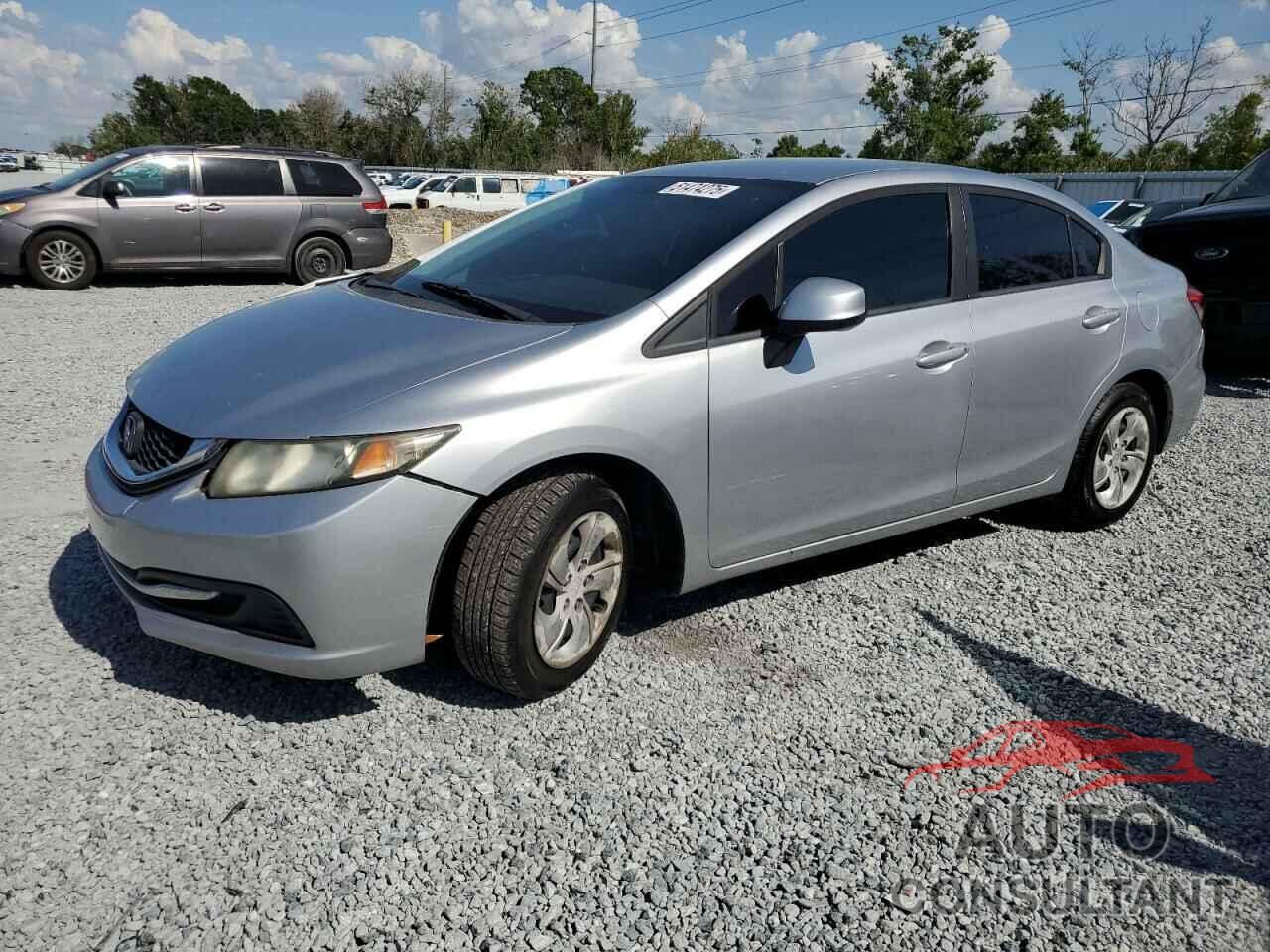 HONDA CIVIC 2013 - 19XFB2F50DE080819