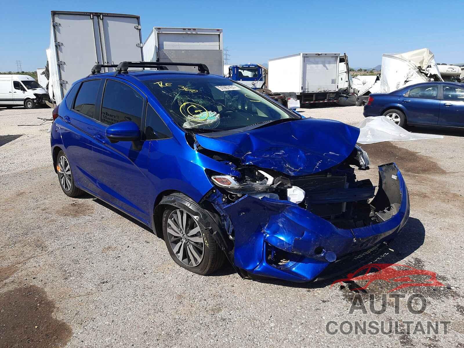 HONDA FIT 2016 - JHMGK5H70GX010924