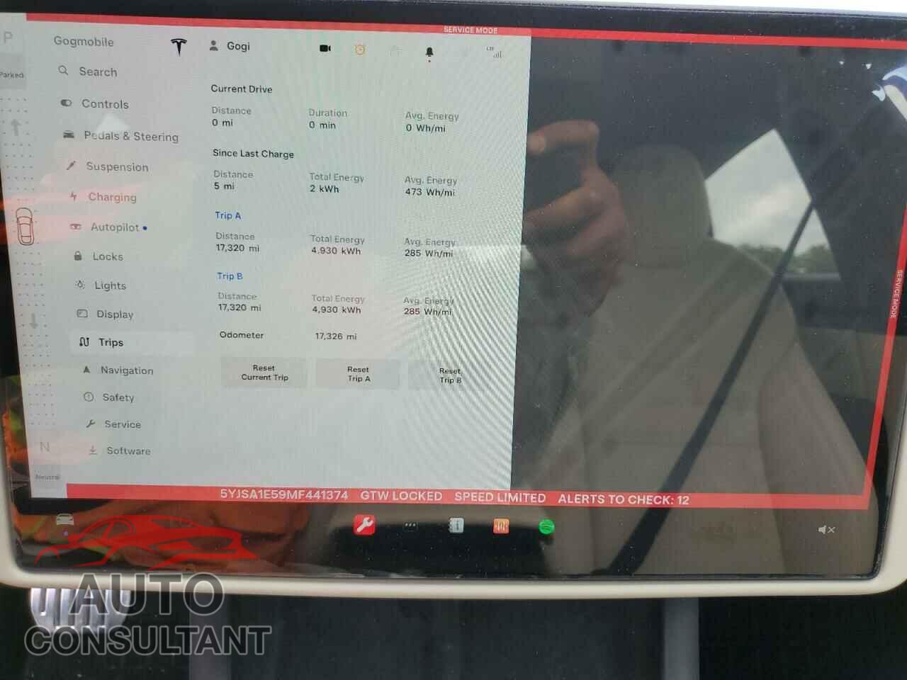 TESLA MODEL S 2021 - 5YJSA1E59MF441374