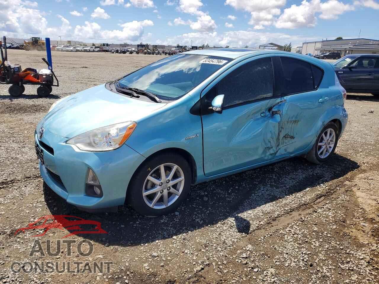 TOYOTA PRIUS 2012 - JTDKDTB31C1013070