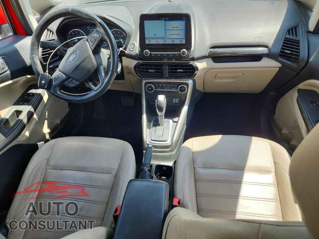 FORD ECOSPORT 2019 - MAJ6S3KL2KC291704