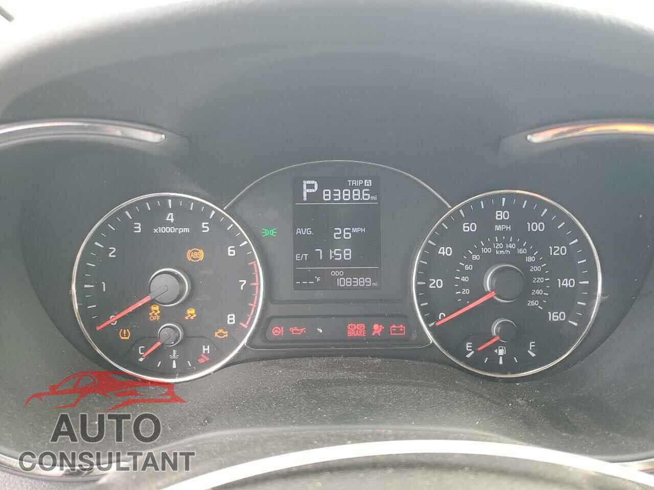 KIA FORTE 2017 - 3KPFK4A73HE102001