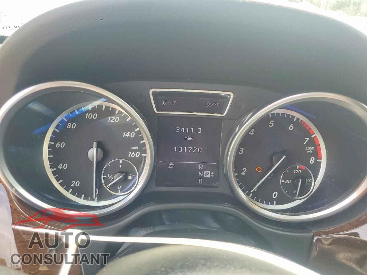 MERCEDES-BENZ M-CLASS 2012 - 4JGDA5HB2CA025820