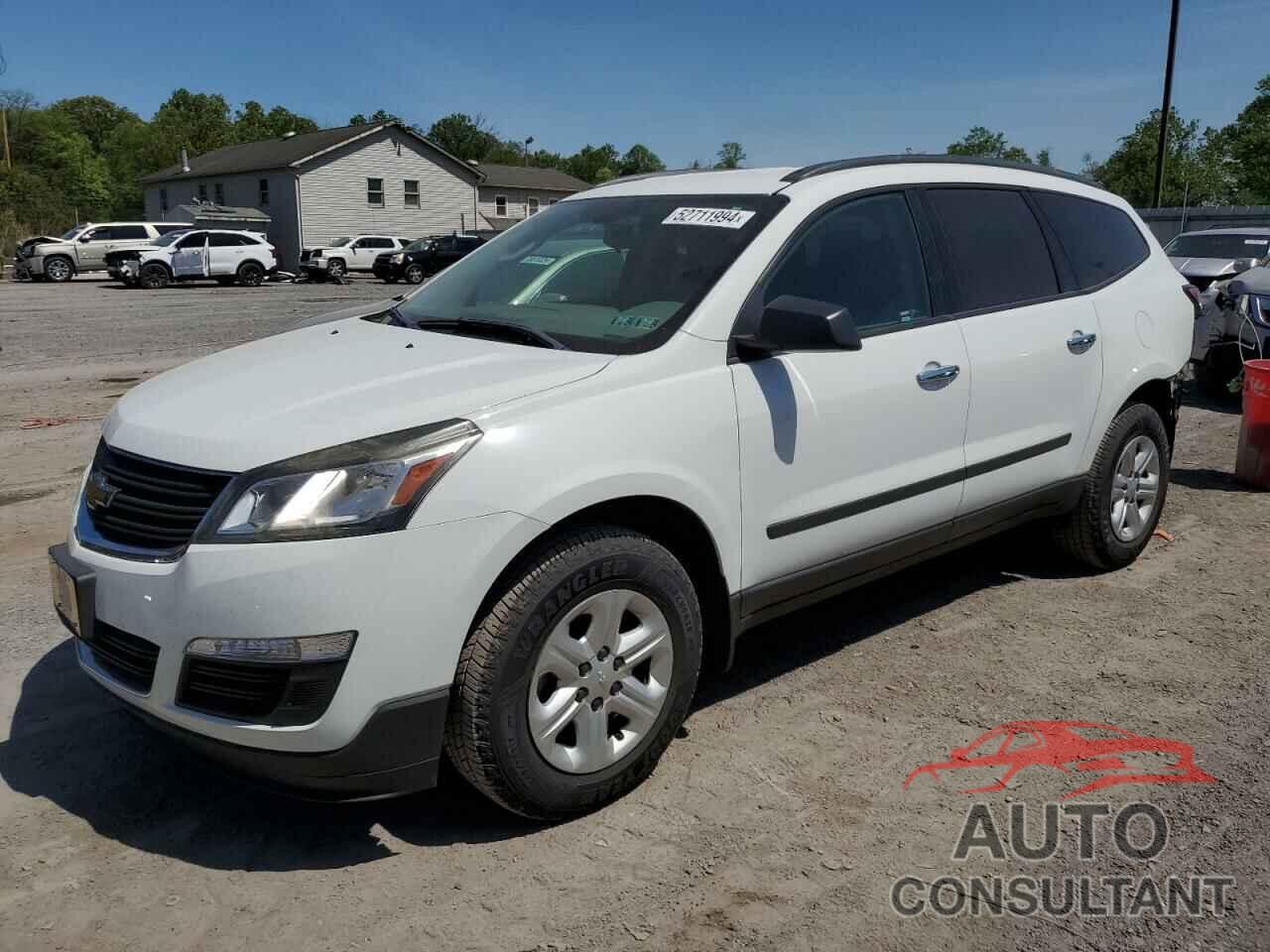 CHEVROLET TRAVERSE 2016 - 1GNKRFED7GJ282145