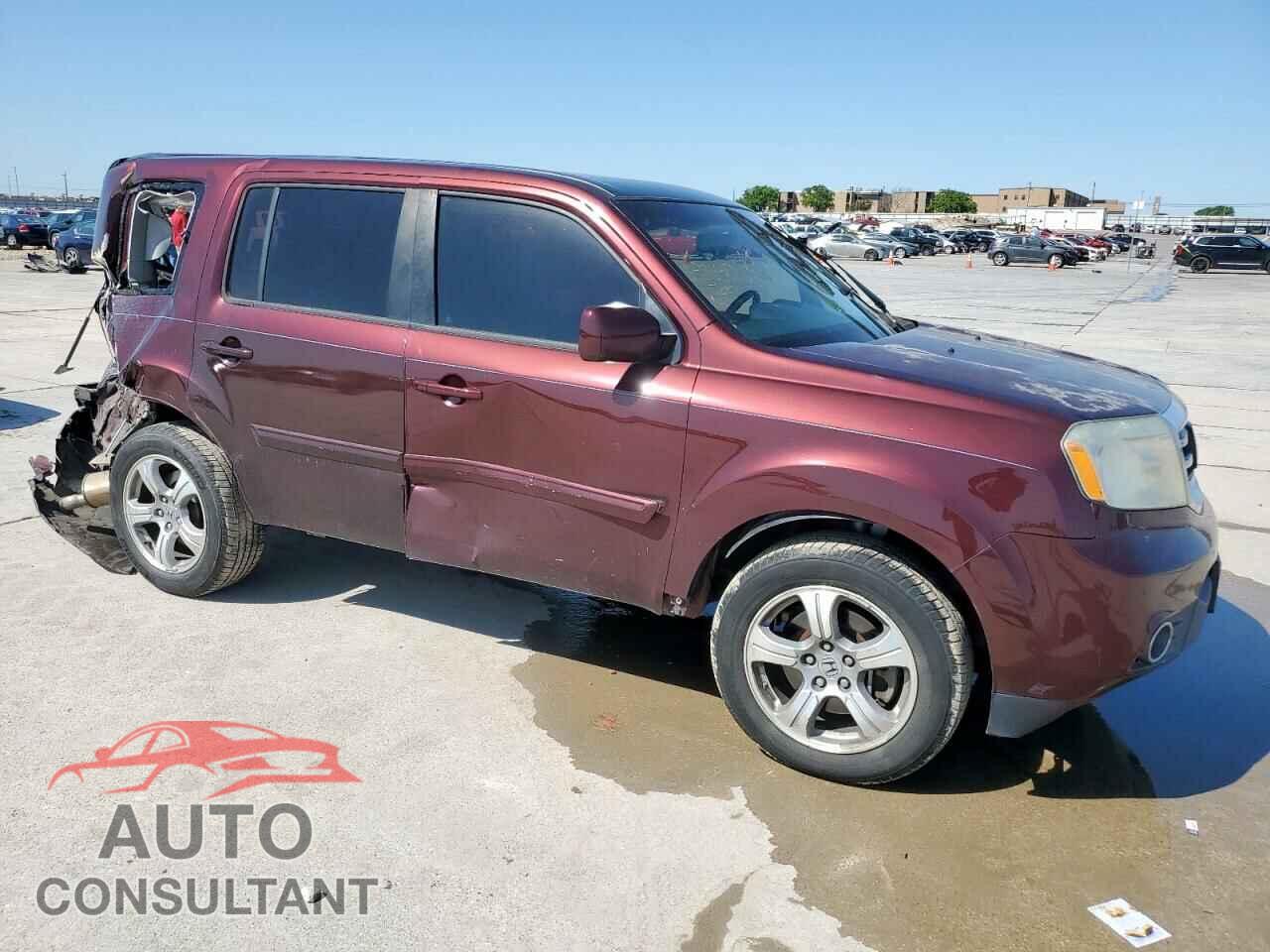 HONDA PILOT 2012 - 5FNYF3H6XCB022976