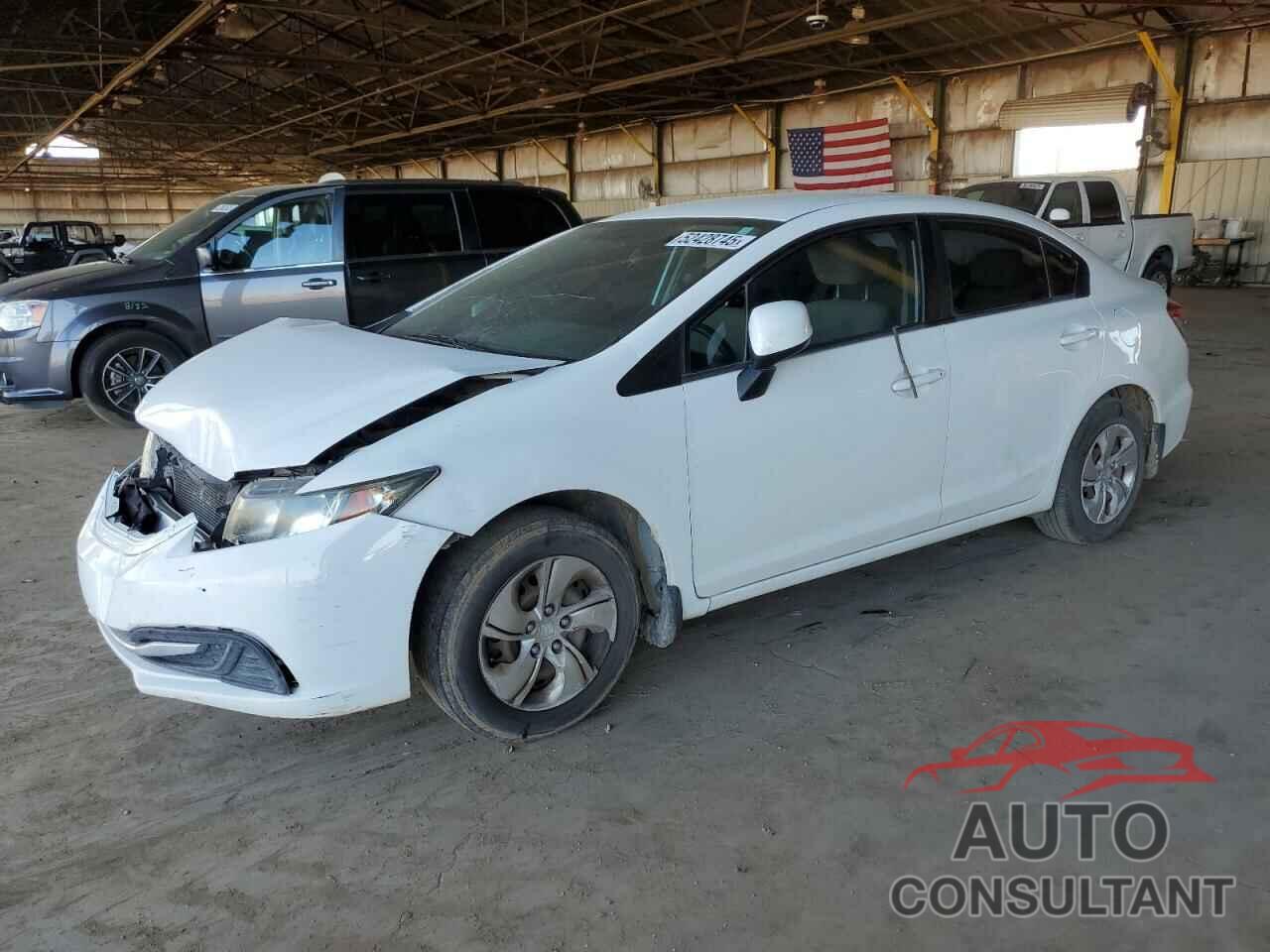 HONDA CIVIC 2013 - 2HGFB2F57DH505233