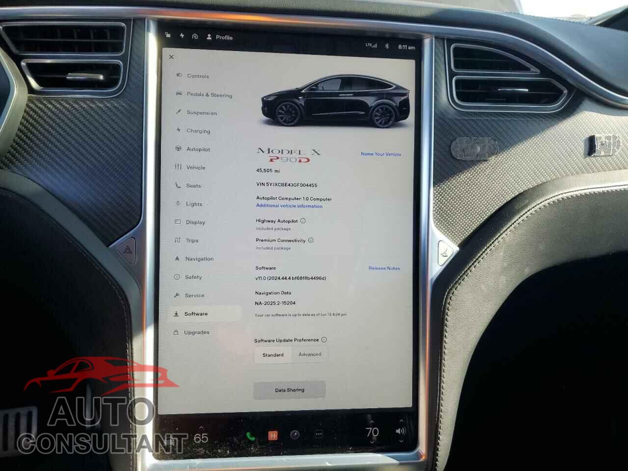 TESLA MODEL X 2016 - 5YJXCBE43GF004455
