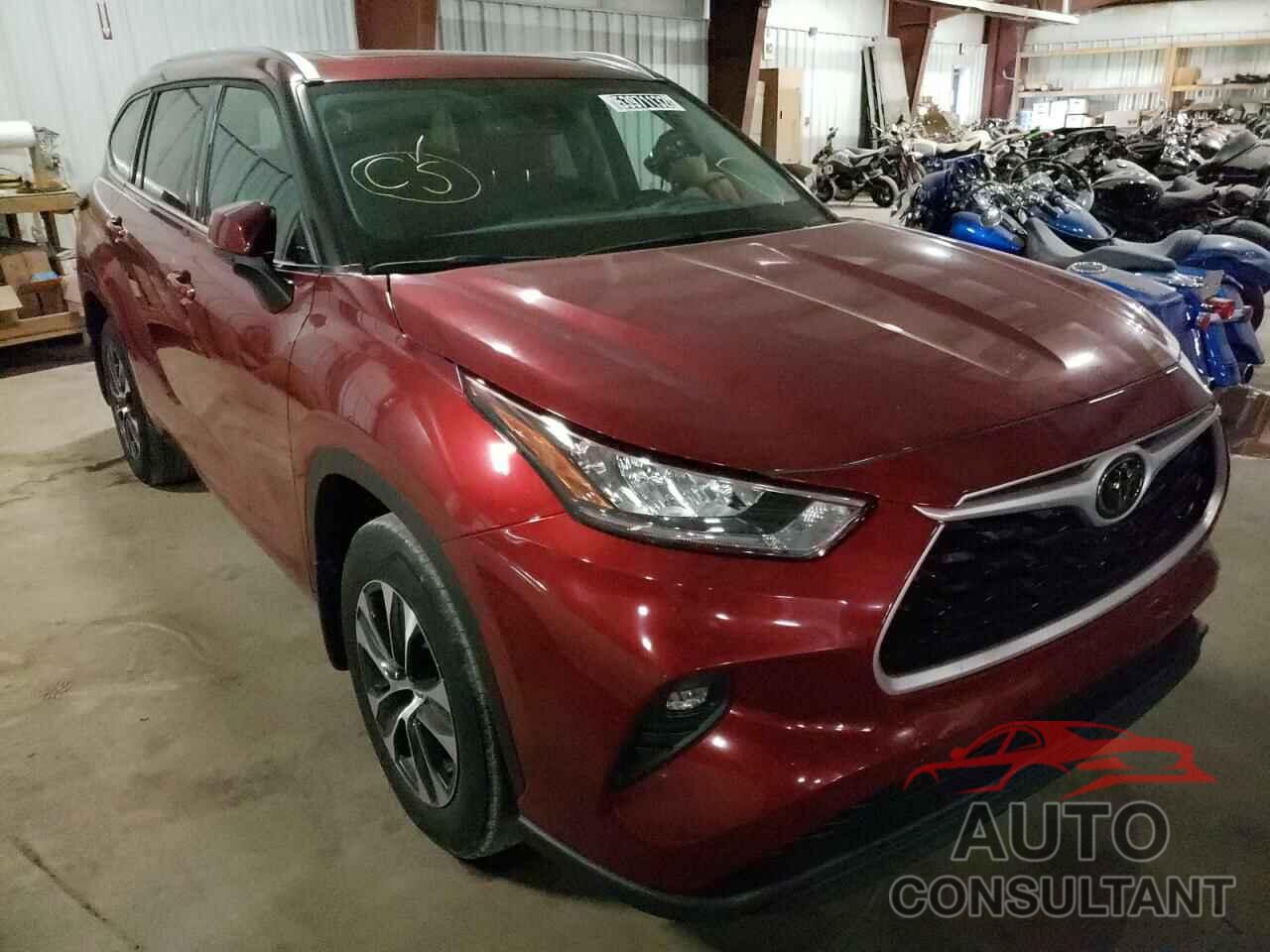 TOYOTA HIGHLANDER 2020 - 5TDGZRBH4LS010530