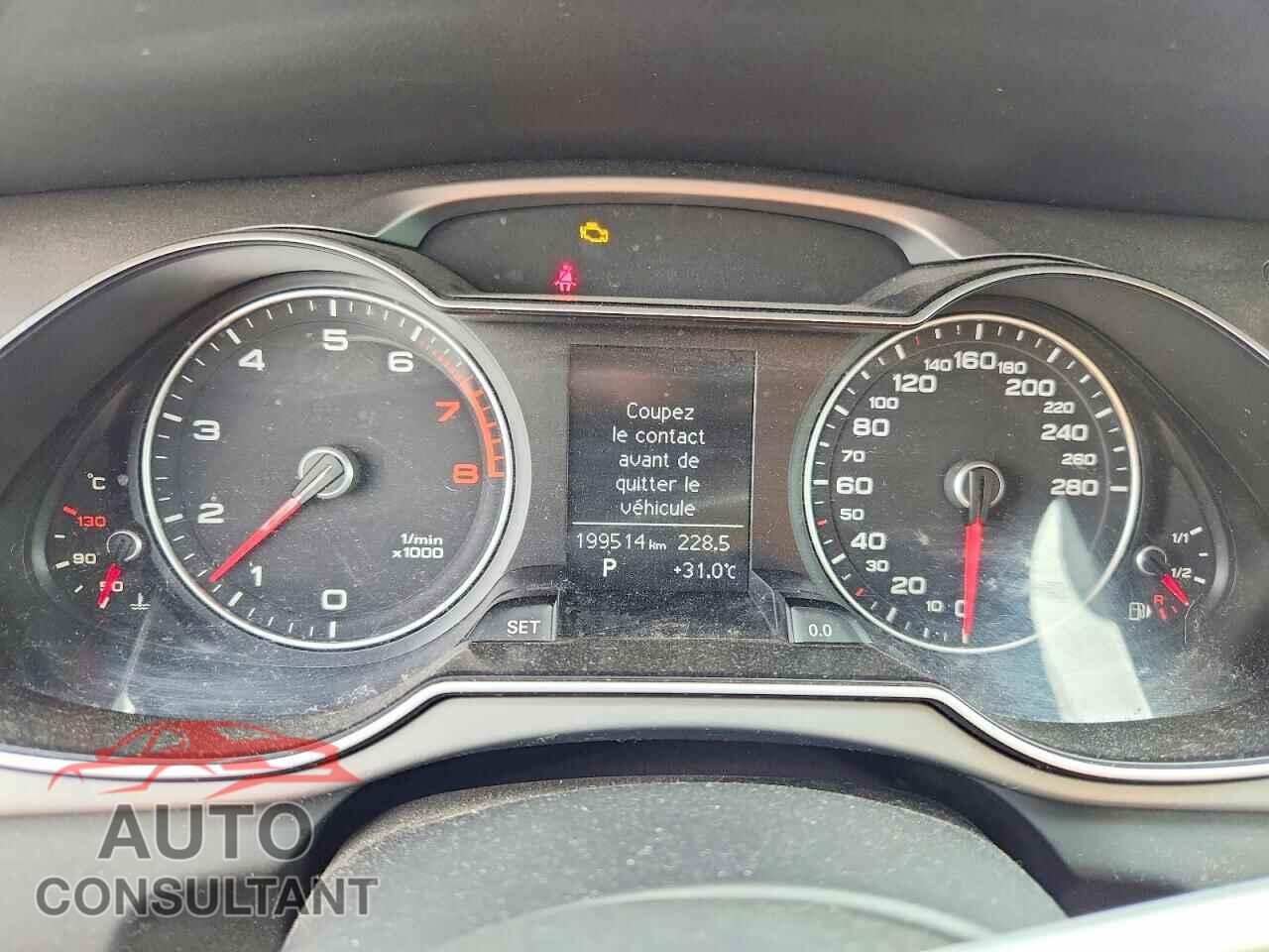 AUDI A4 2013 - WAUBFCFL4DN025449