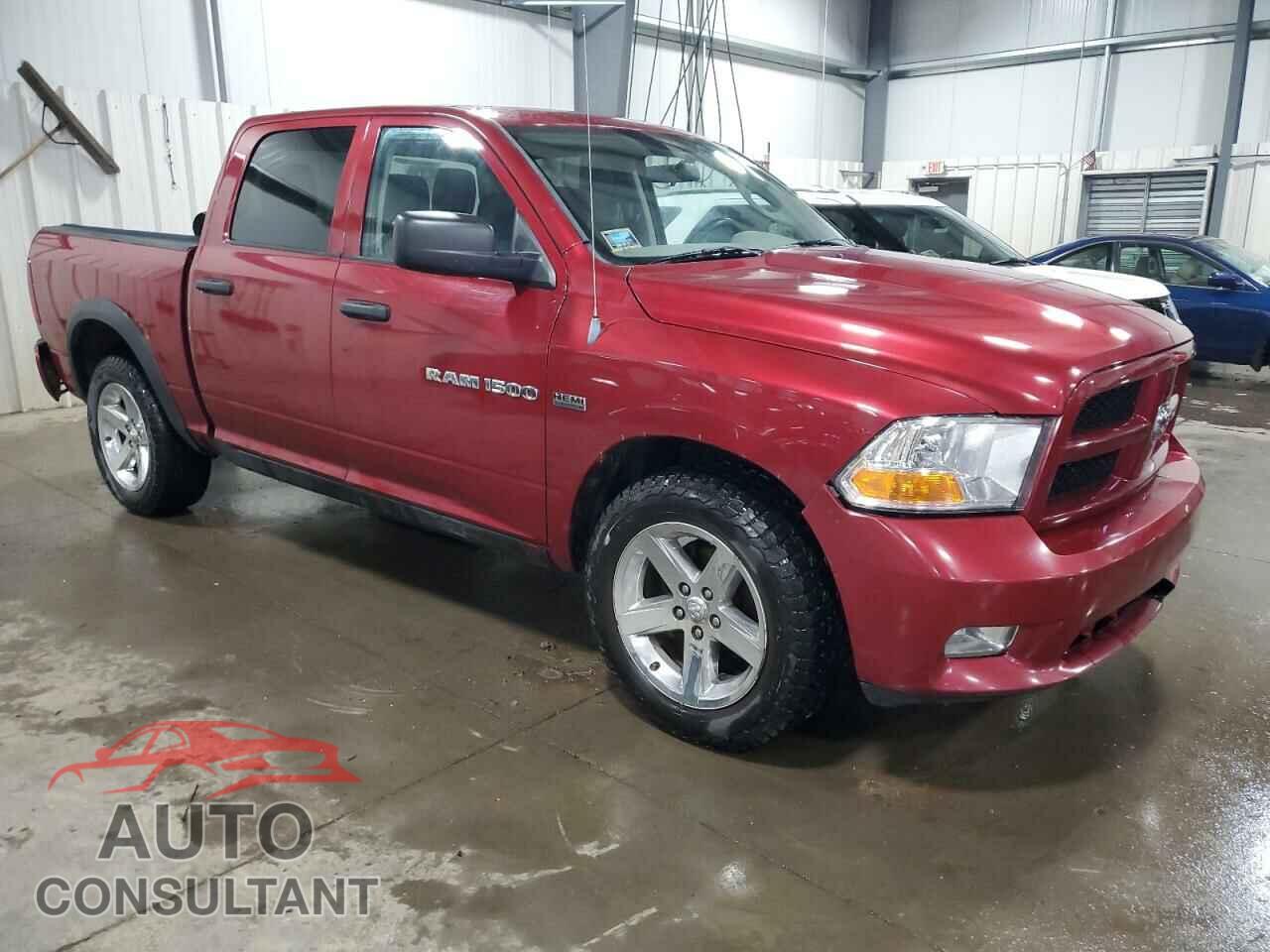 DODGE RAM 1500 2012 - 1C6RD7KT1CS196557
