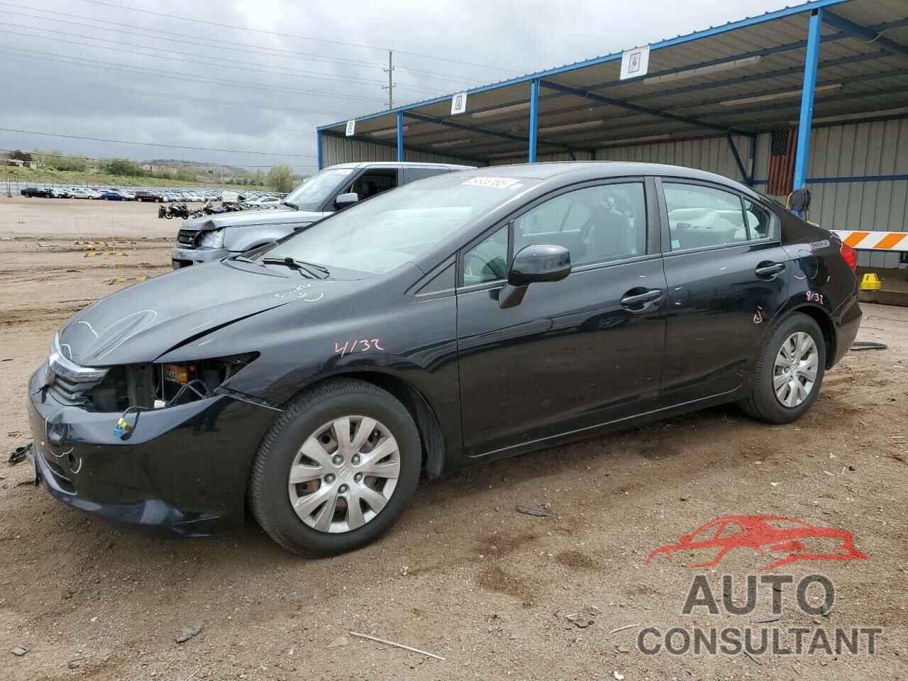 HONDA CIVIC 2012 - 19XFB2F52CE357520
